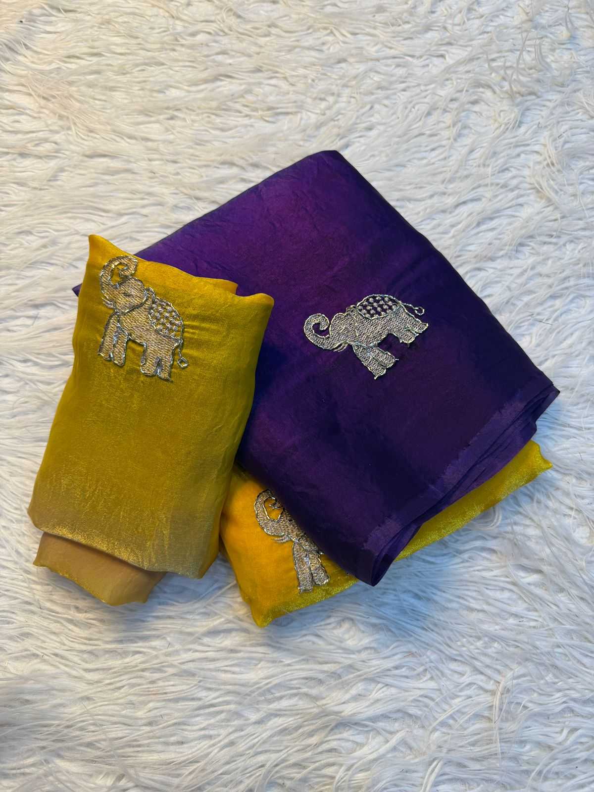 Space Silk Soft Saree