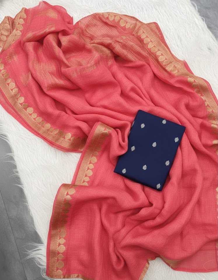 Bor Viscose Saree