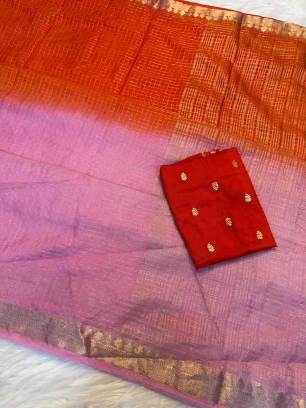 Bord Viscose Designer Saree