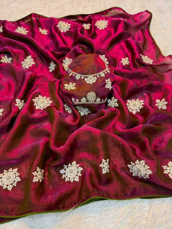 Coad Space Silk Designer Saree