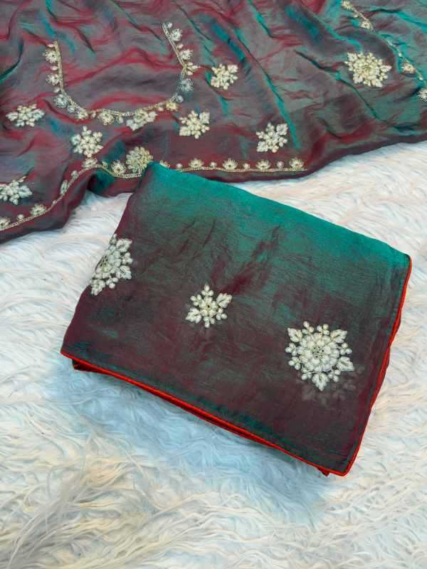 Coad Space Silk Designer Saree