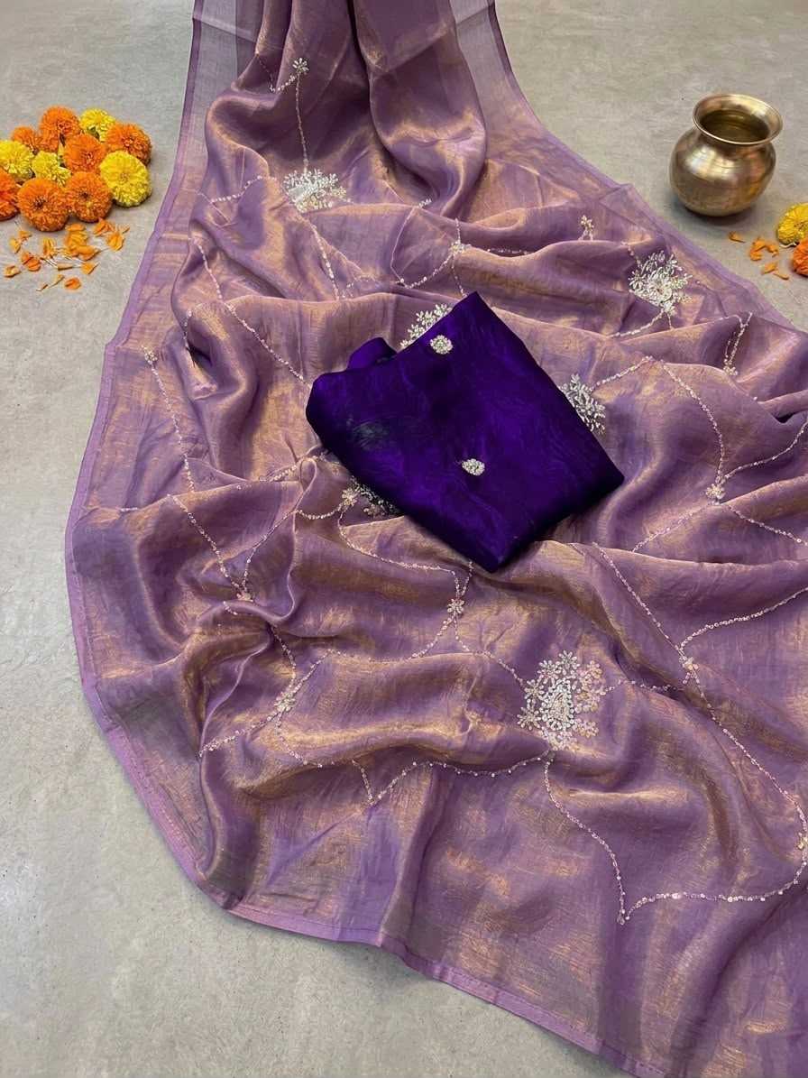 Conc Space Silk Party Wear Saree
