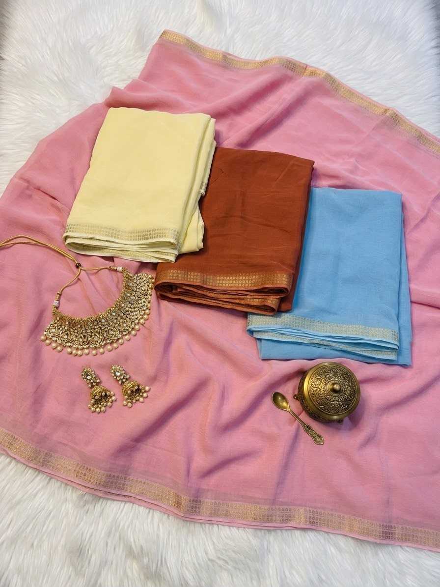 Cose Chiffon Designer Saree