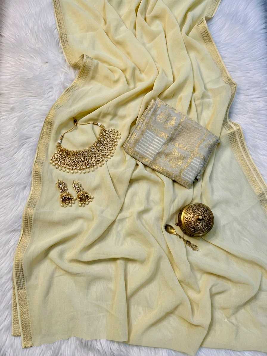 Cose Chiffon Designer Saree