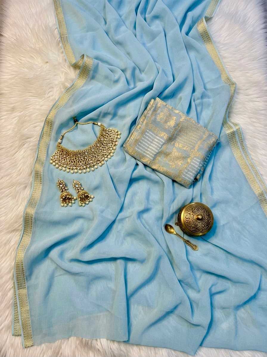 Cose Chiffon Designer Saree