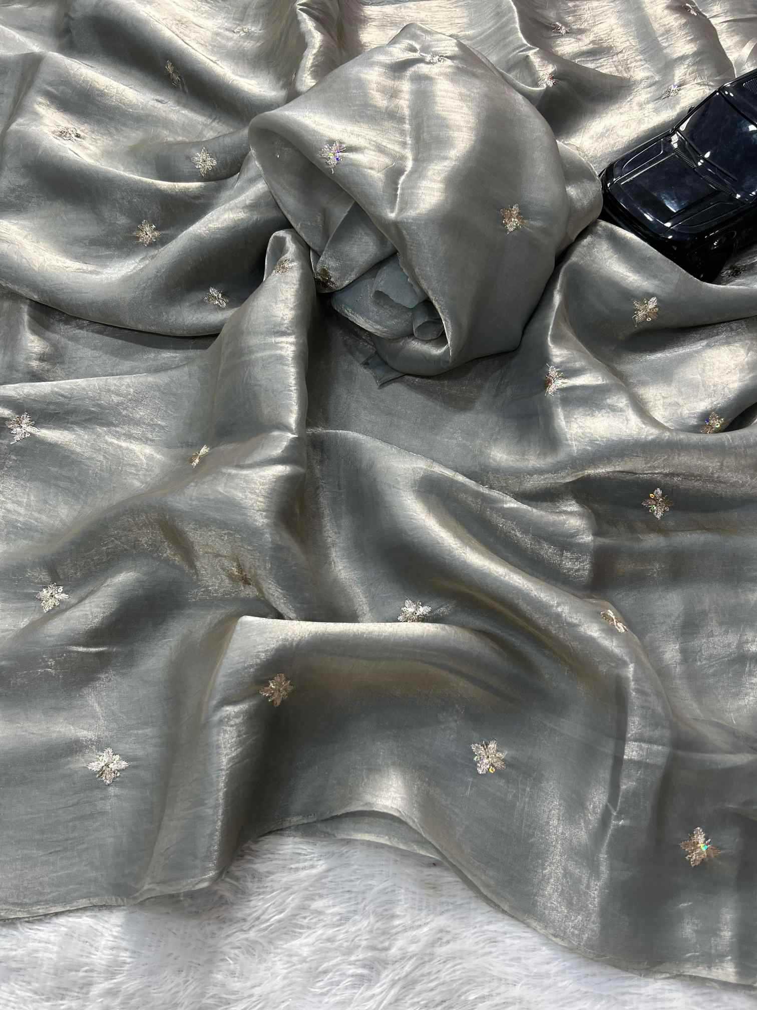 Space Silk Soft Saree
