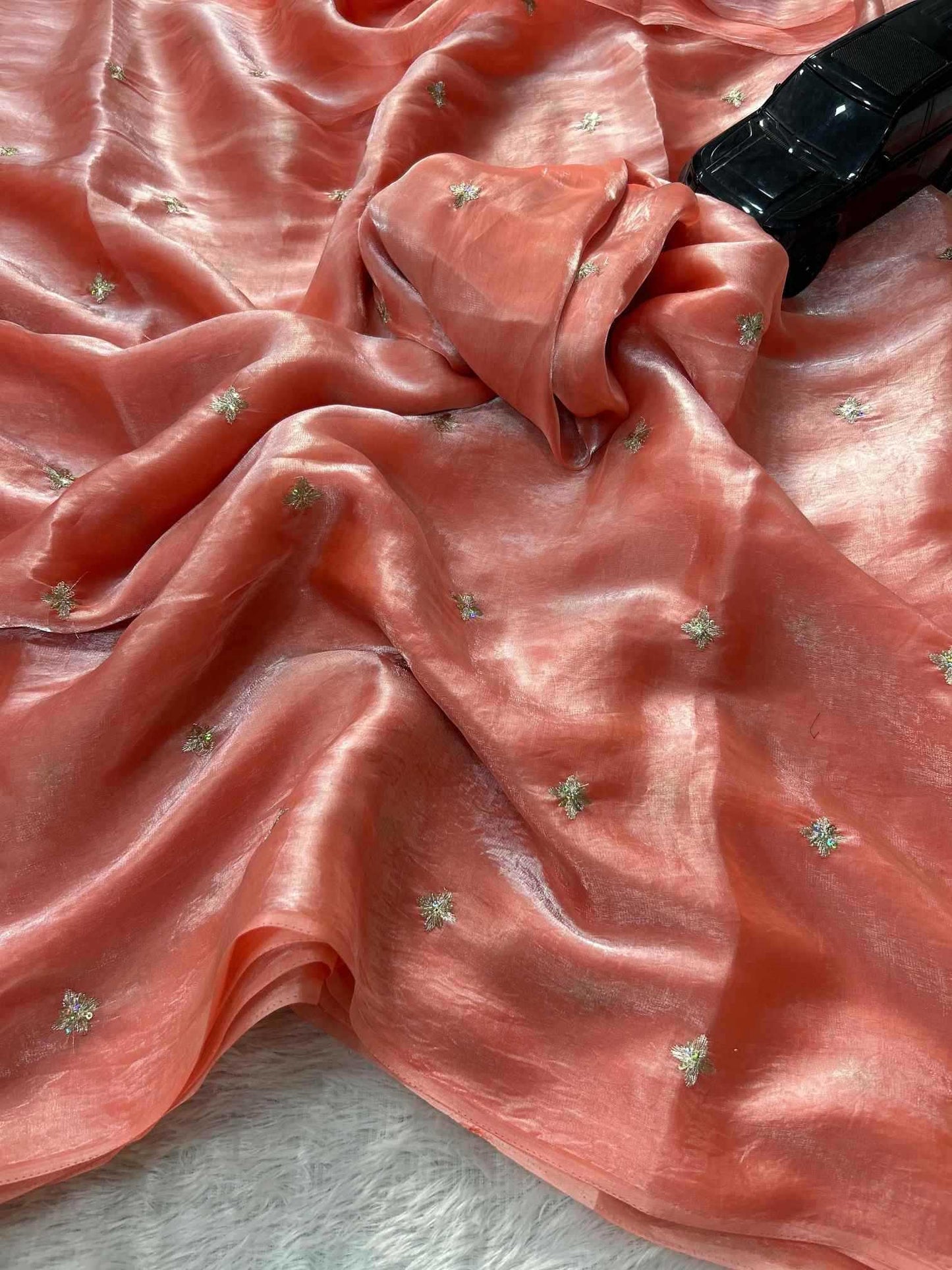Space Silk Soft Saree