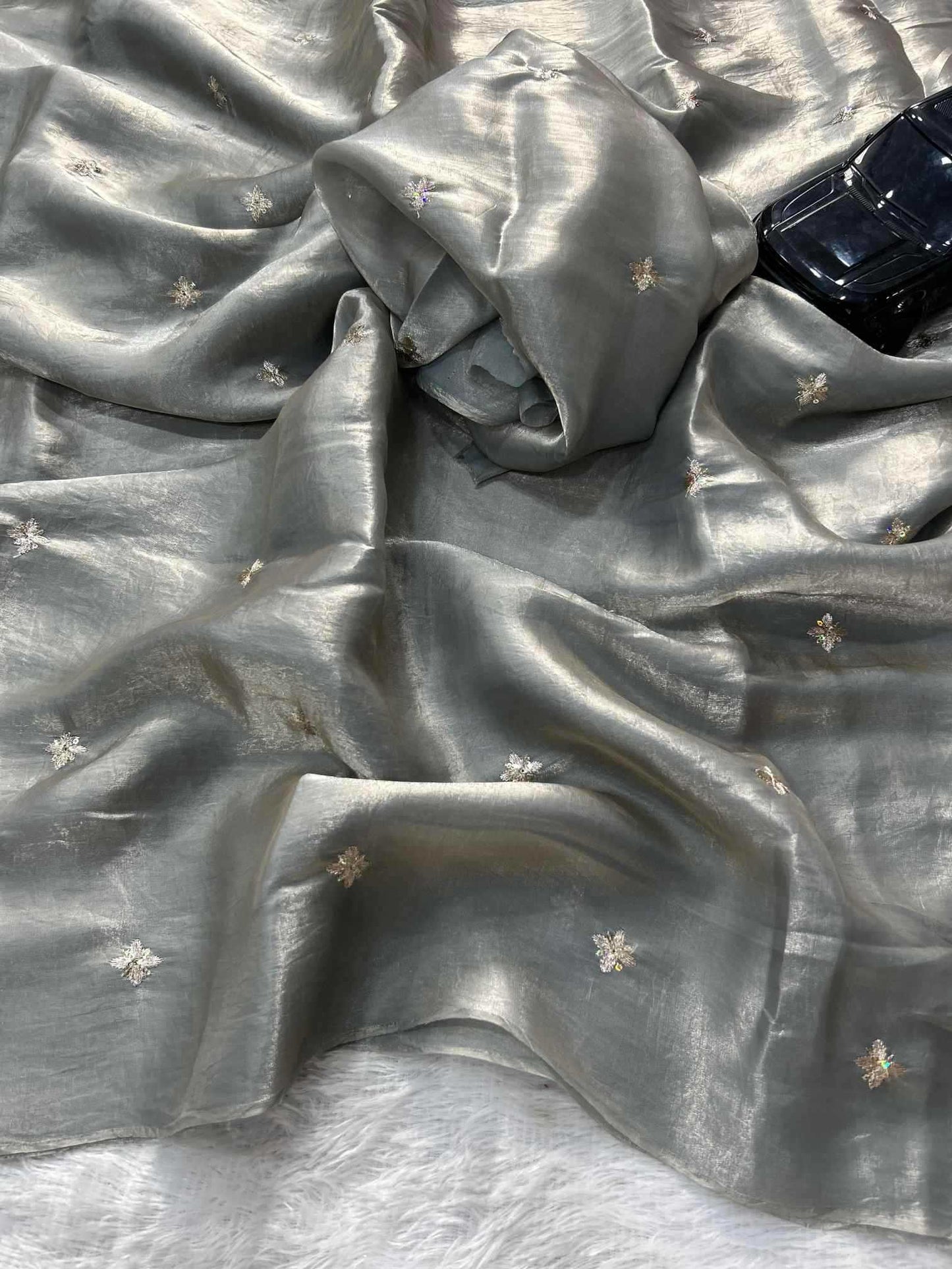 Space Silk Soft Saree