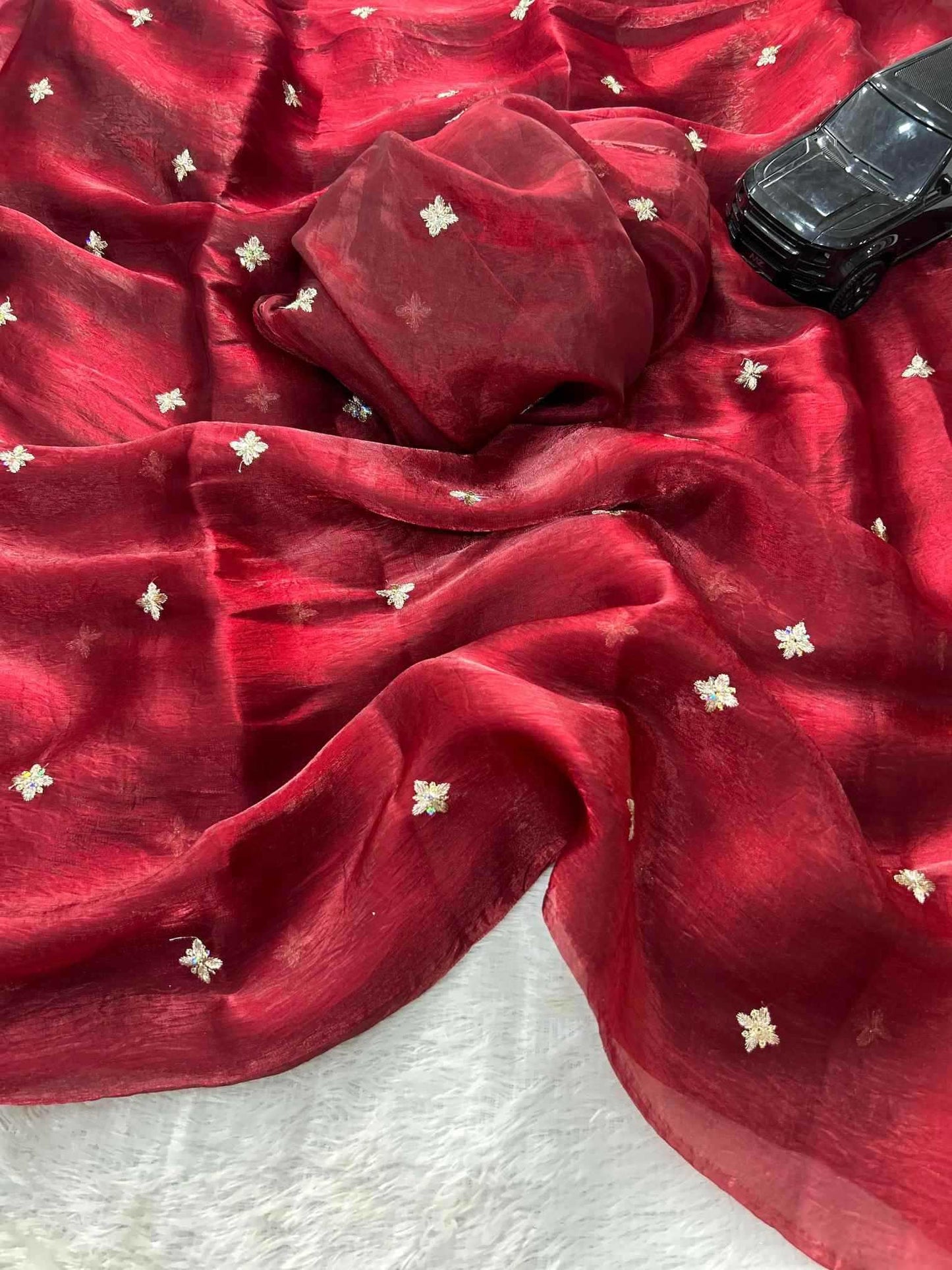 Space Silk Soft Saree