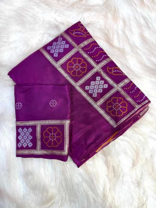 Ding Silk Traditional Saree