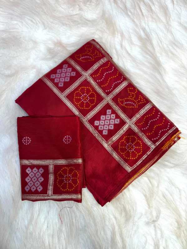 Ding Silk Traditional Saree