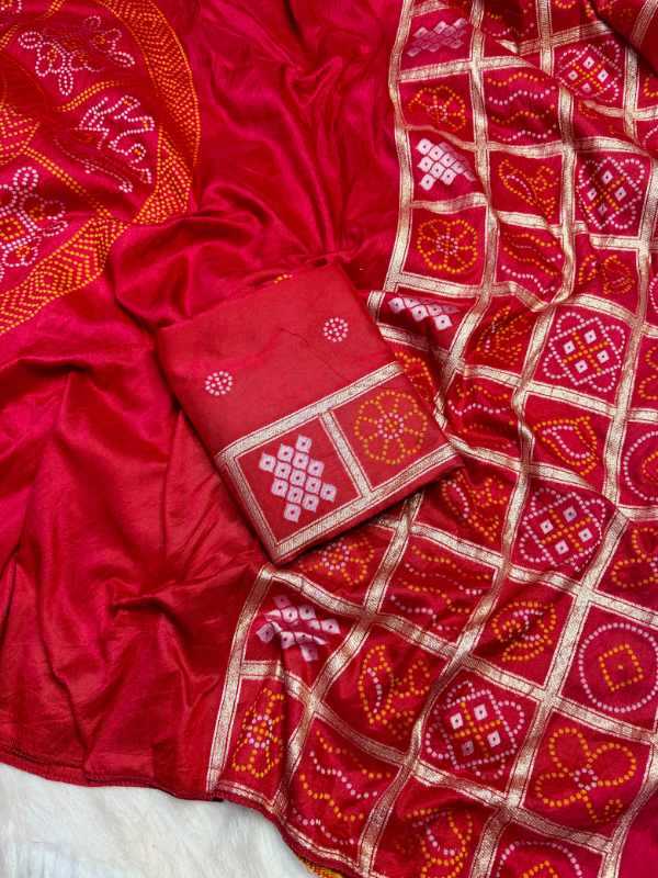 Ding Silk Traditional Saree