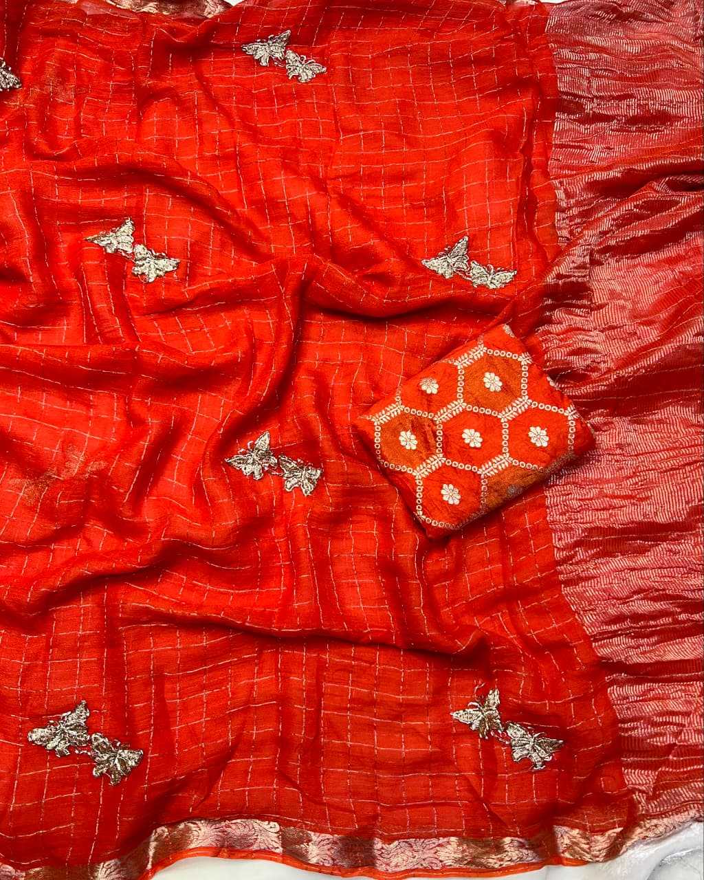 Ette Viscose Jacquard Saree