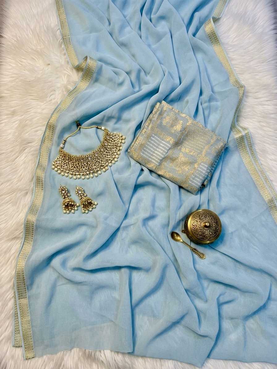 Fon Viscose Designer Saree