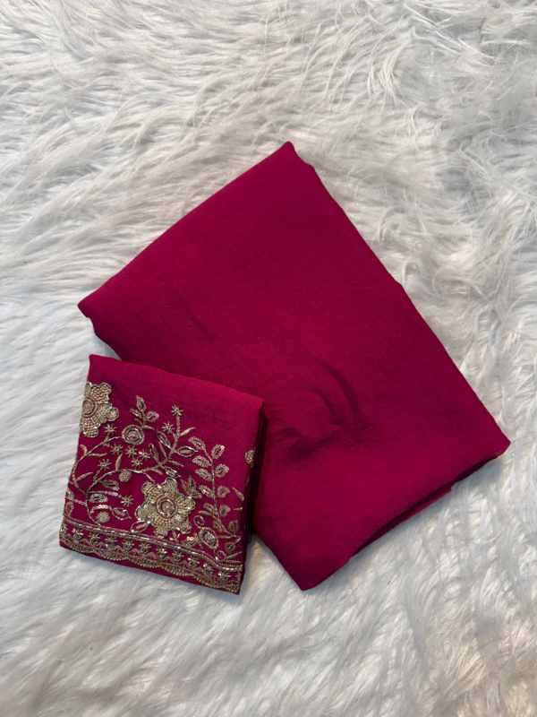 Rangoli Silk Embroidered Saree