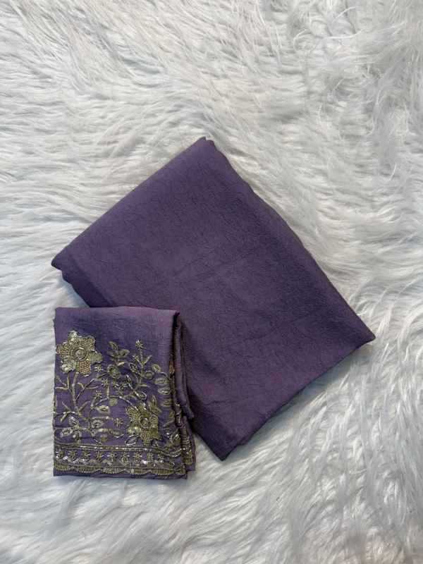 Rangoli Silk Embroidered Saree
