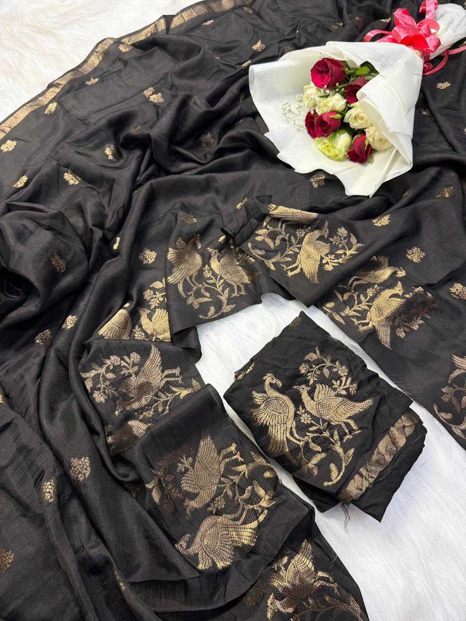 Kaivalya Muslin Silk Traditional Saree