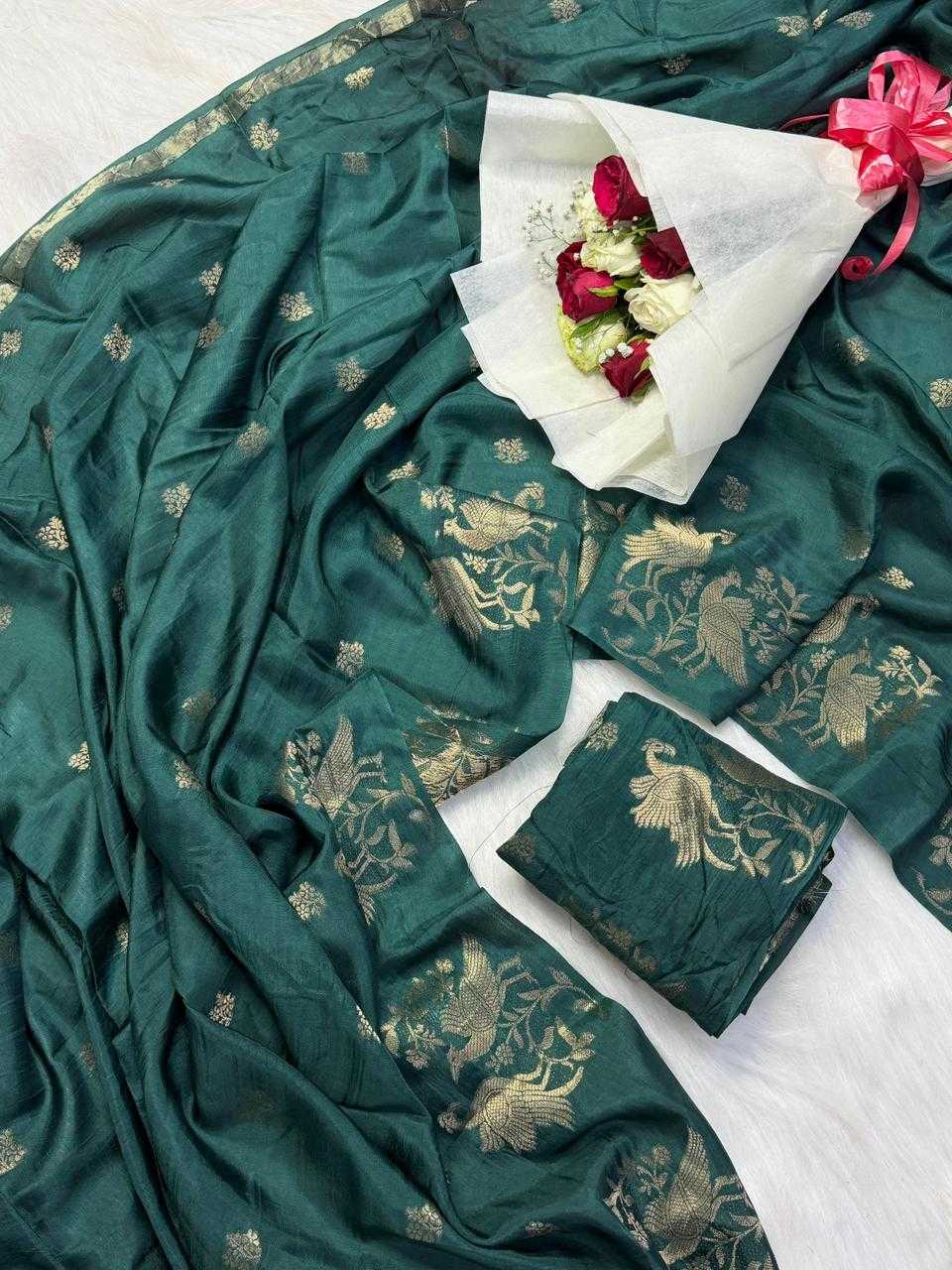 Kaivalya Muslin Silk Traditional Saree