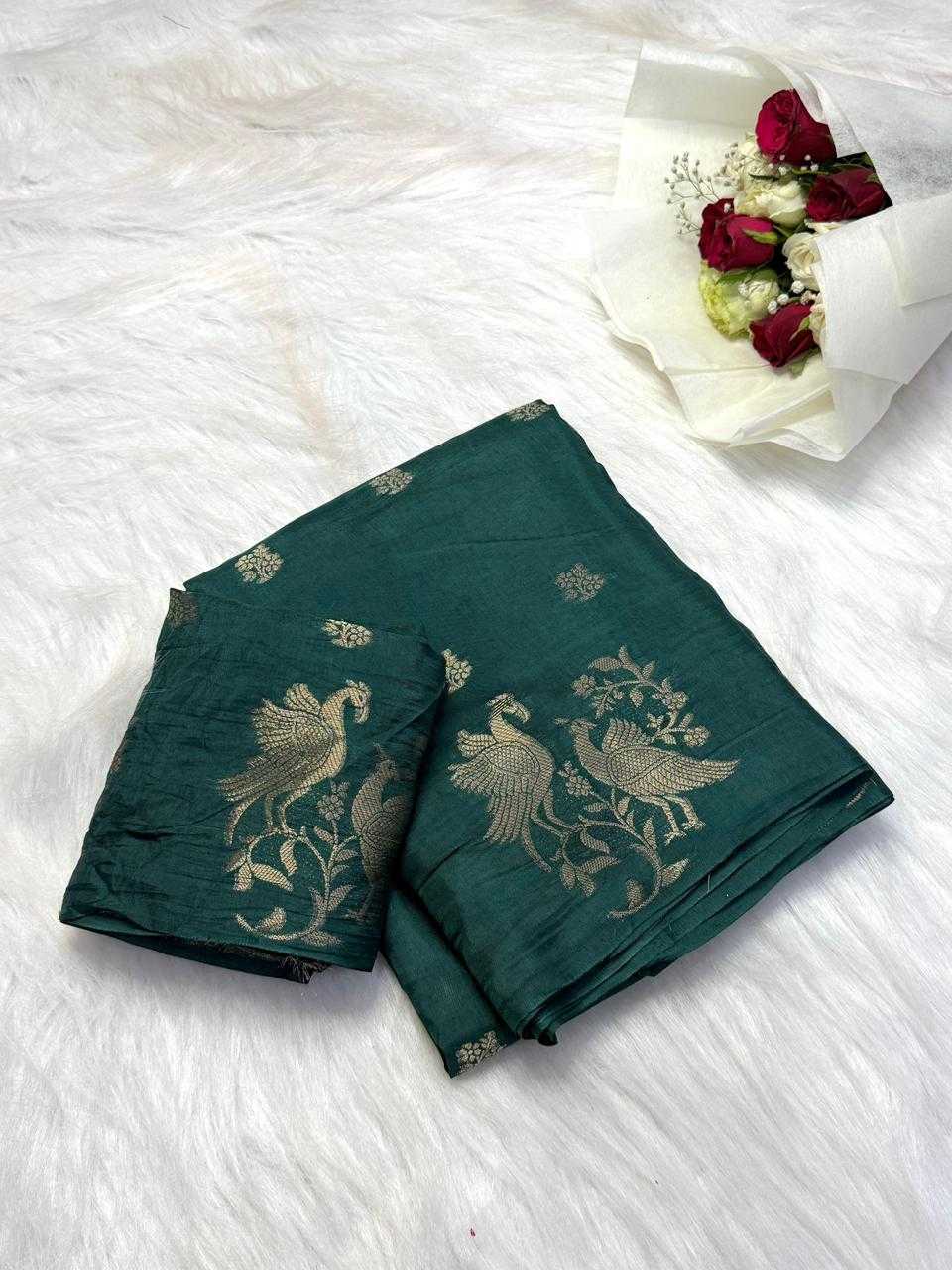 Kaivalya Muslin Silk Traditional Saree