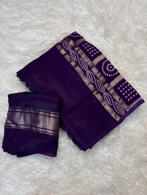 Lor Mysore Silk Designer Saree