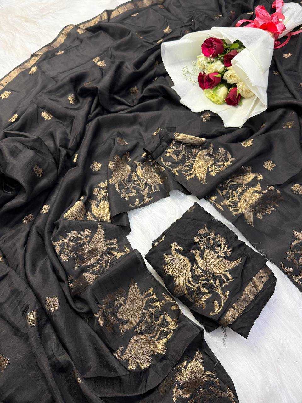 Muslin Designer Saree