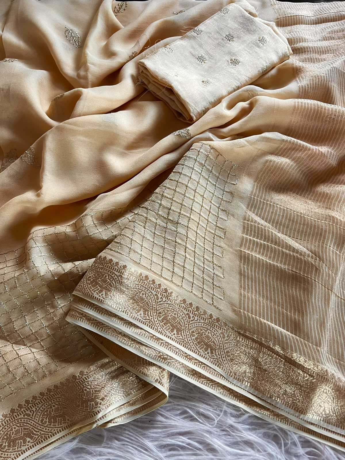 Nandhira Viscose Designer Saree