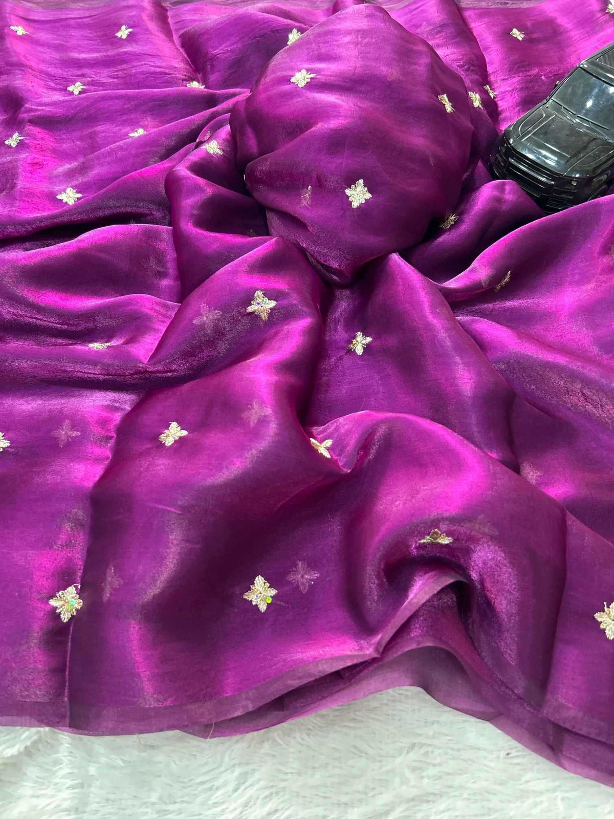 Padmika Space Silk Soft Saree