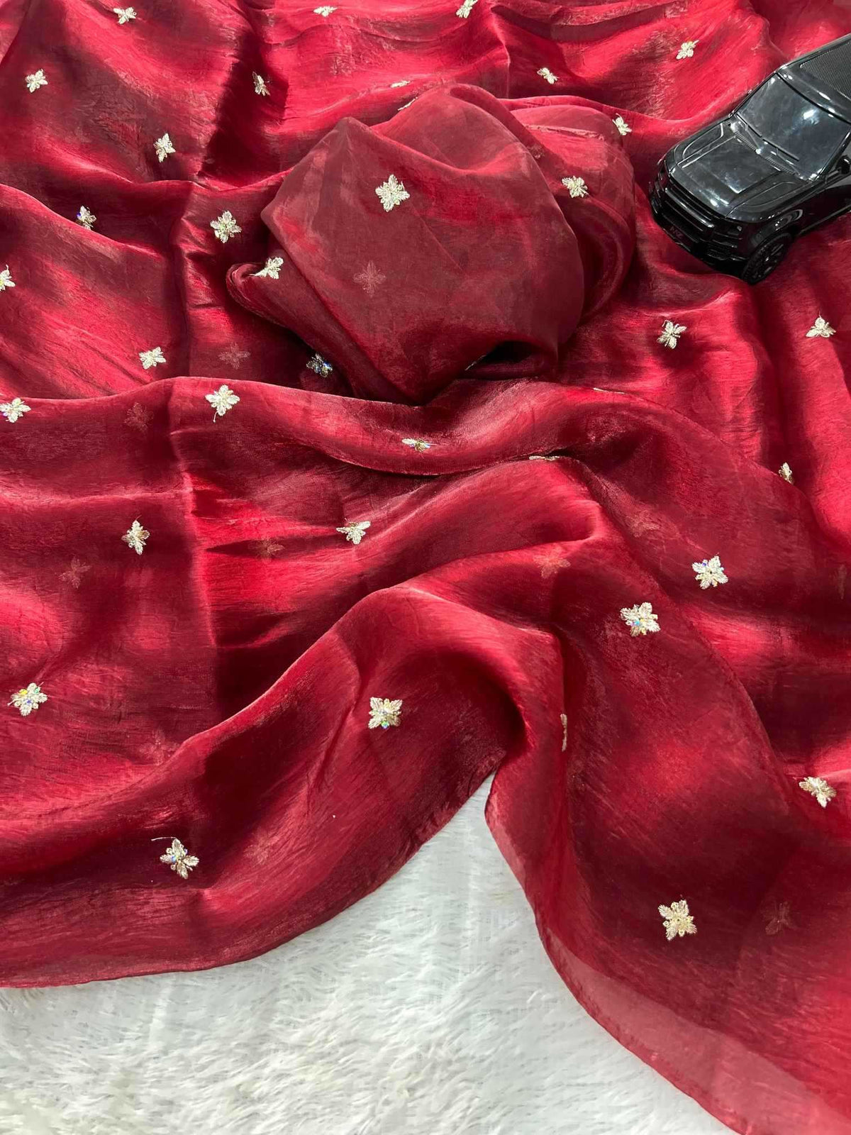 Padmika Space Silk Soft Saree
