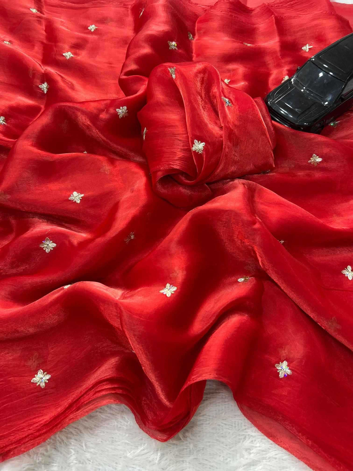 Padmika Space Silk Soft Saree