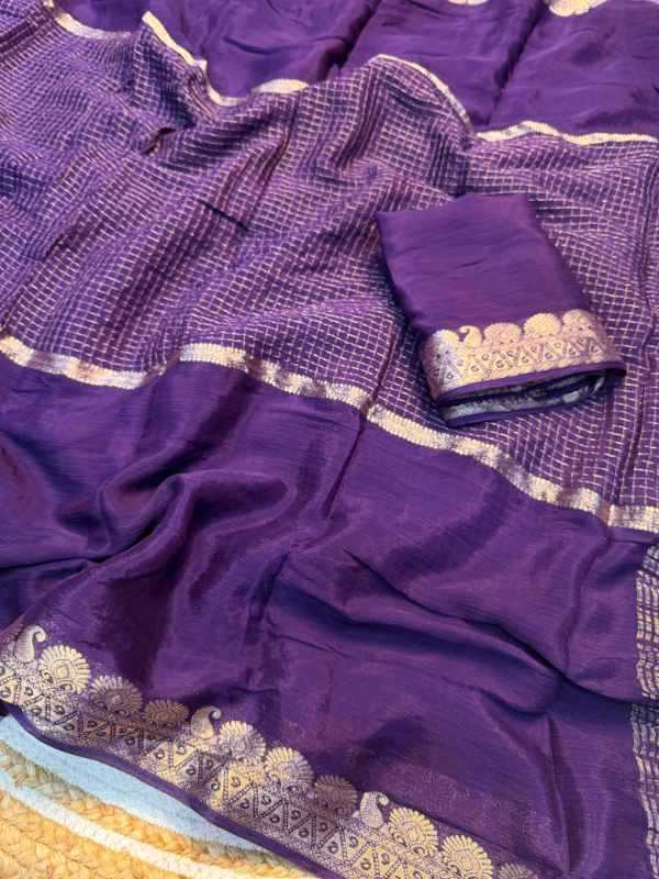 Pure Viscose Designer Saree