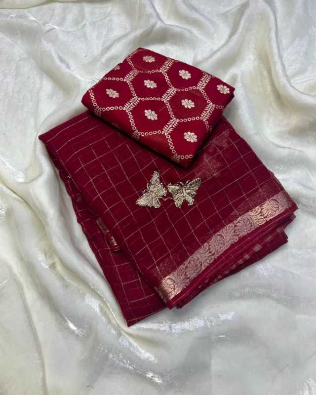 Quard Georgette Saree