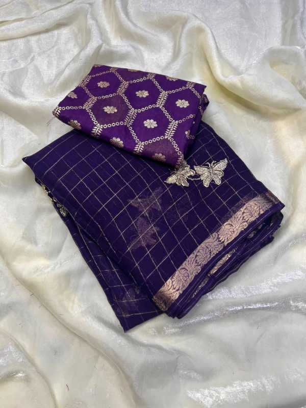 Quard Georgette Saree