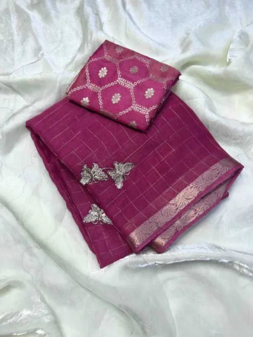 Quard Georgette Saree