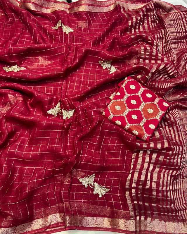 Quard Georgette Saree