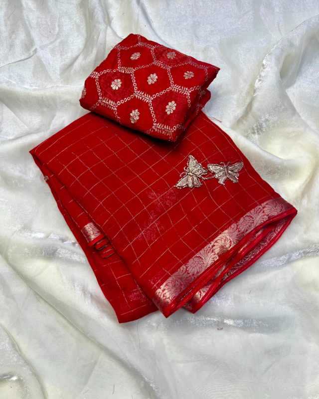Quard Georgette Saree