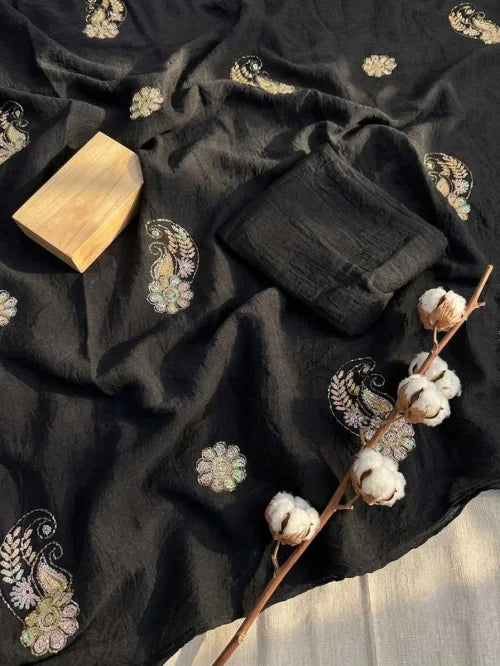 Rembo Soft Silk Designer Saree