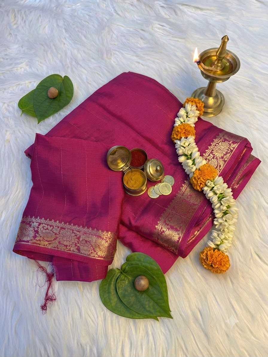 Rod Viscose Georgette Saree