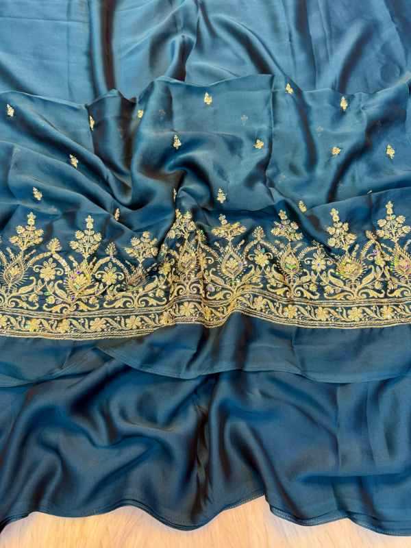 Rose Rangoli Silk Designer Saree