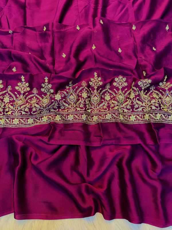 Rose Rangoli Silk Designer Saree