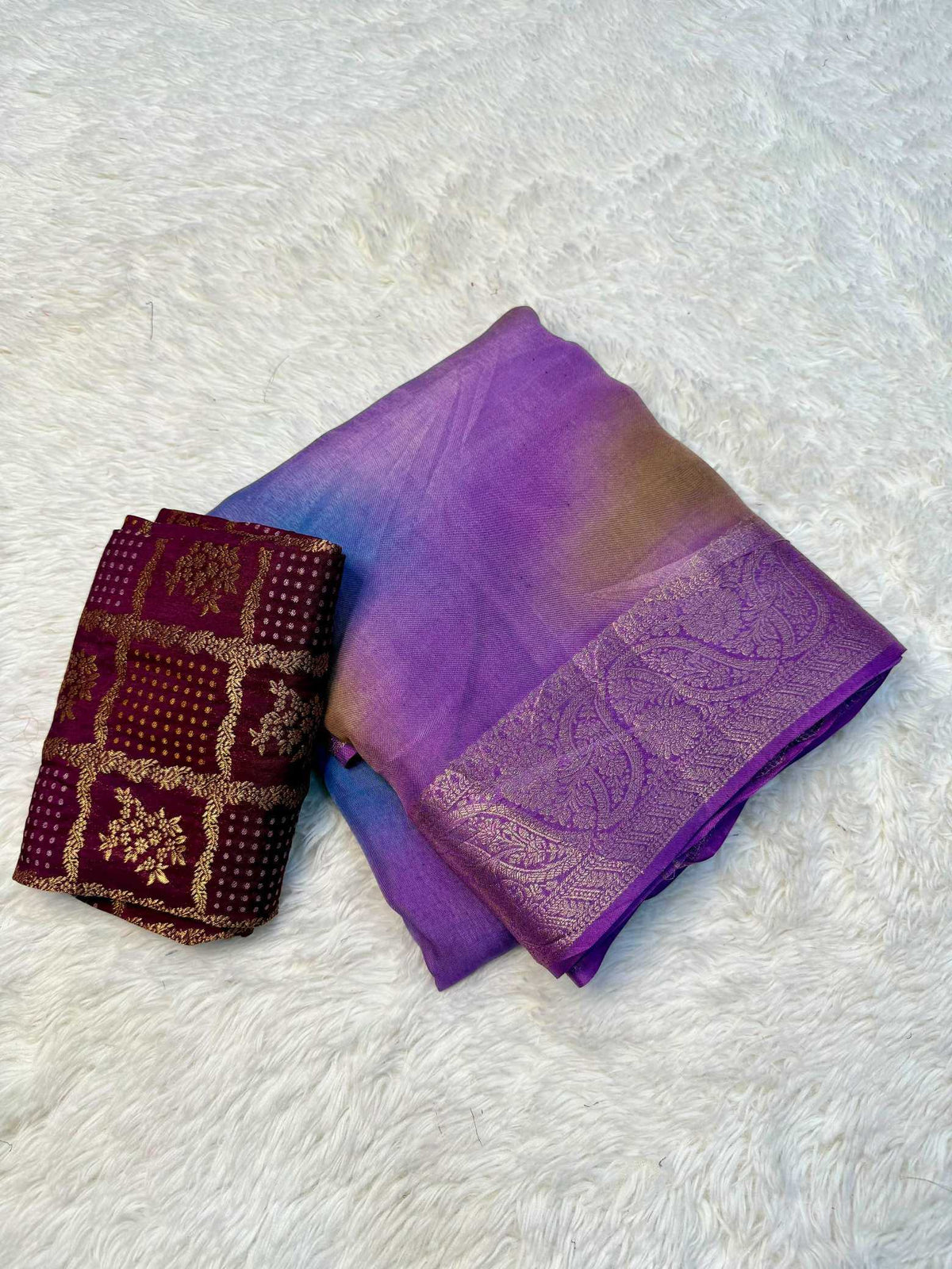 Saburi Pure Viscos Designer Saree