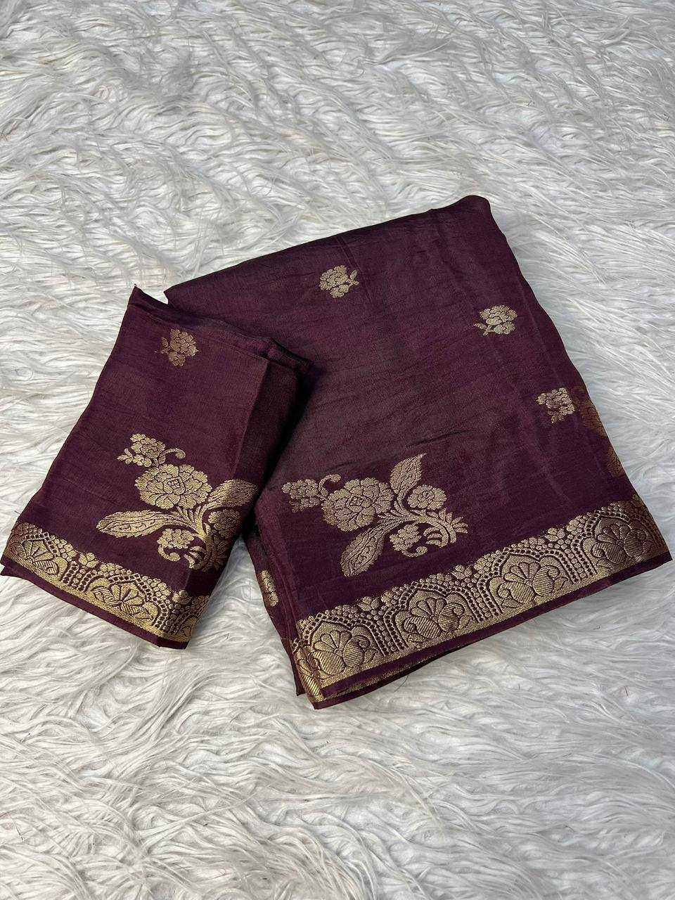 Muslin Designer Saree