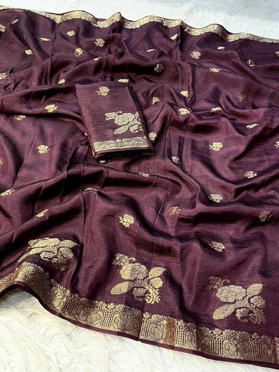 Muslin Designer Saree