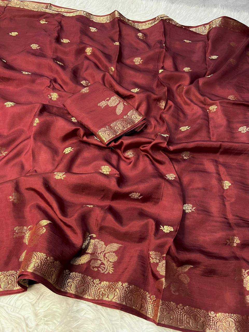 Muslin Designer Saree