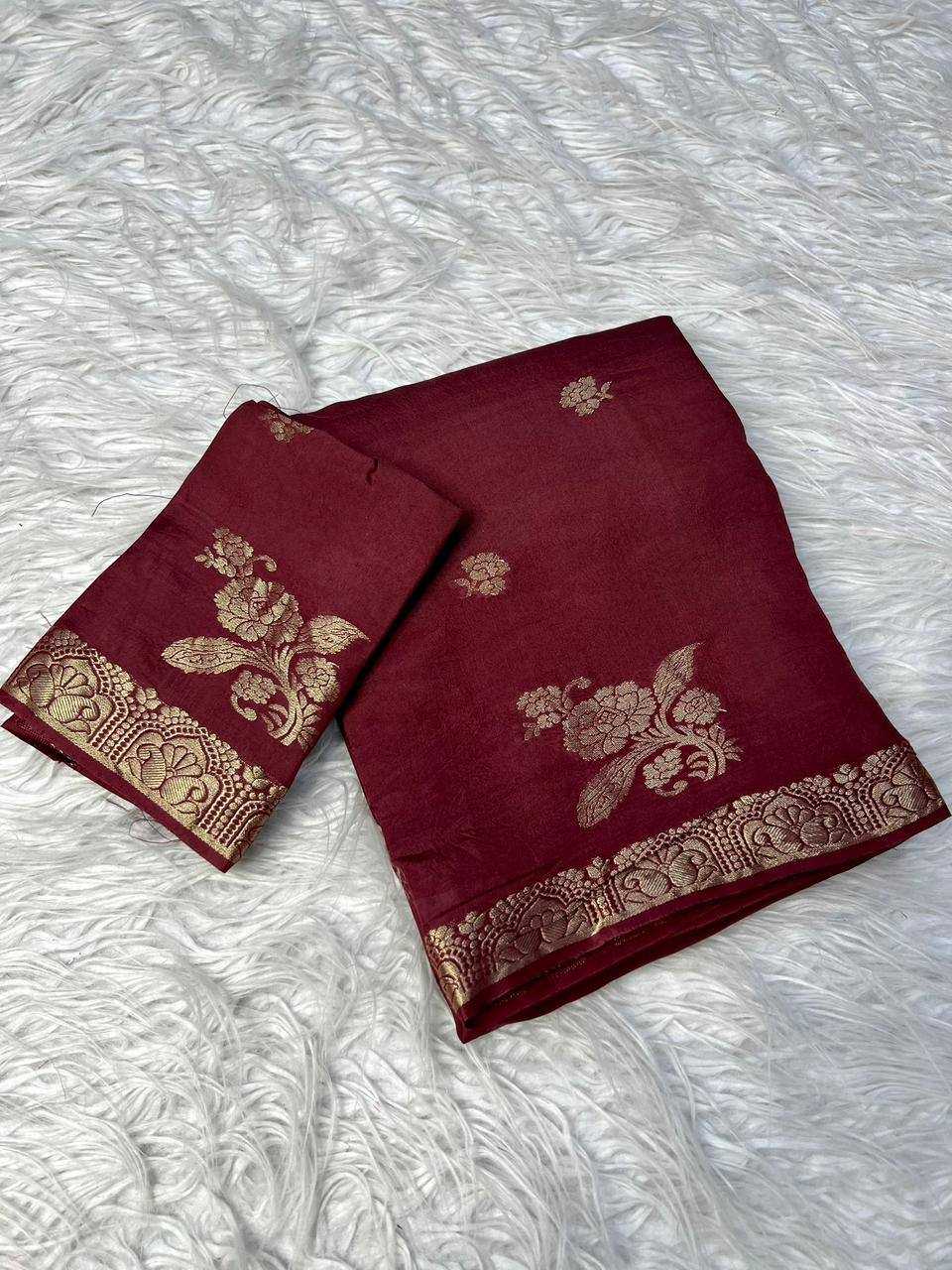 Muslin Designer Saree