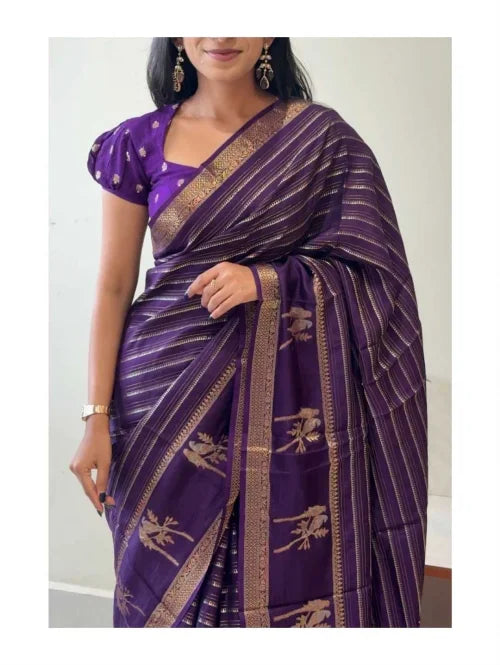 Russian Silk Designer Saree