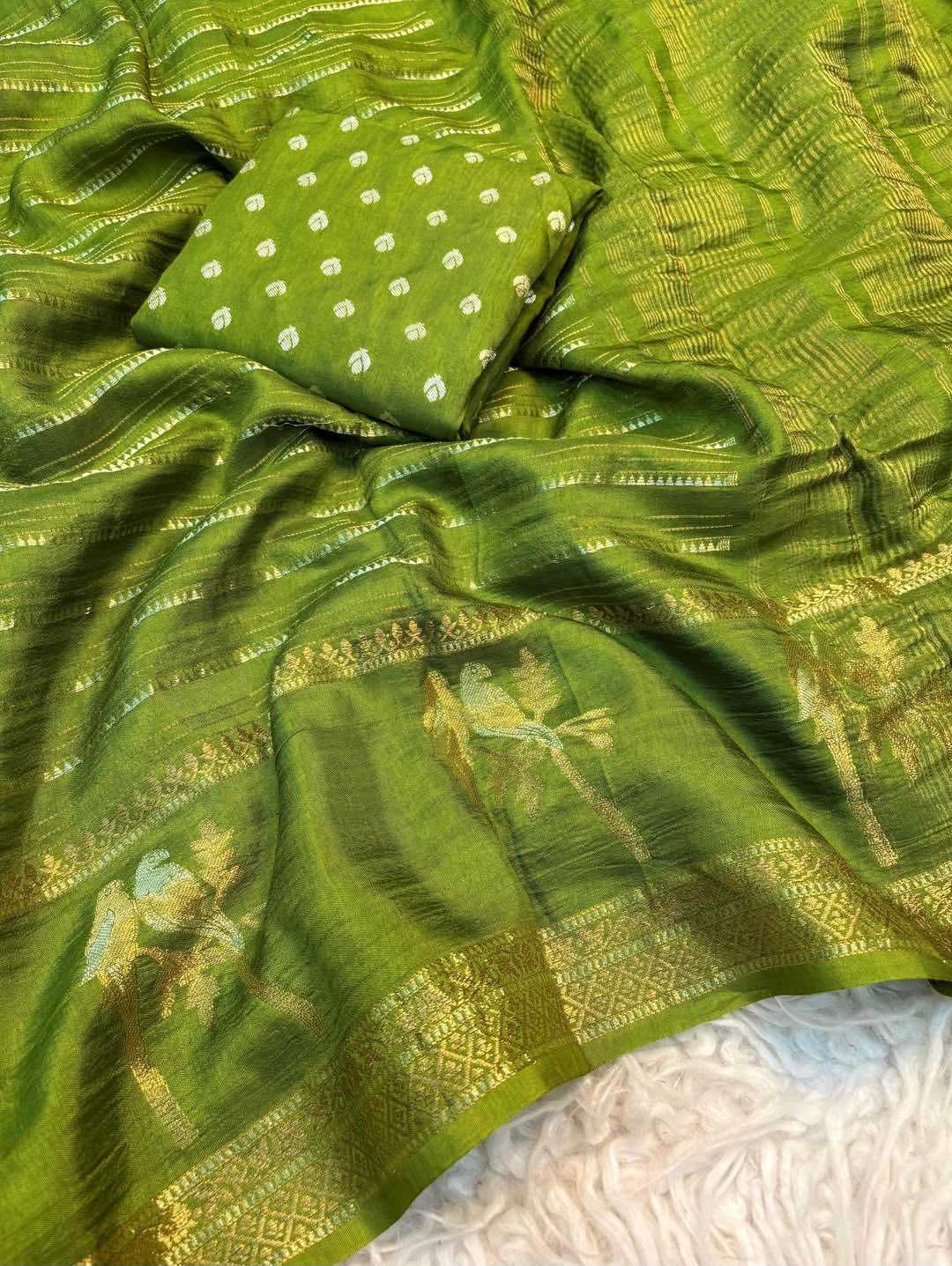 Russian Silk Designer Saree
