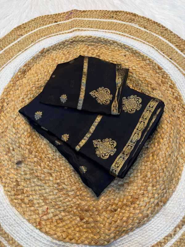 Soor Mysore Silk Designer Saree