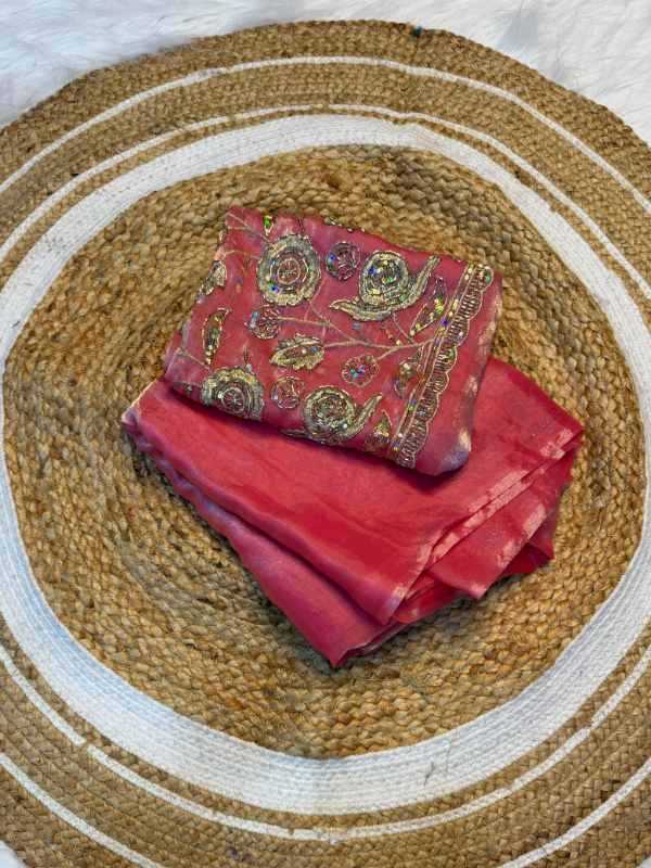 Sou Space Silk Designer Saree