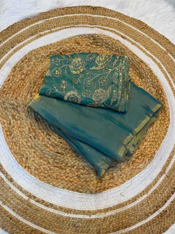 Sou Space Silk Designer Saree