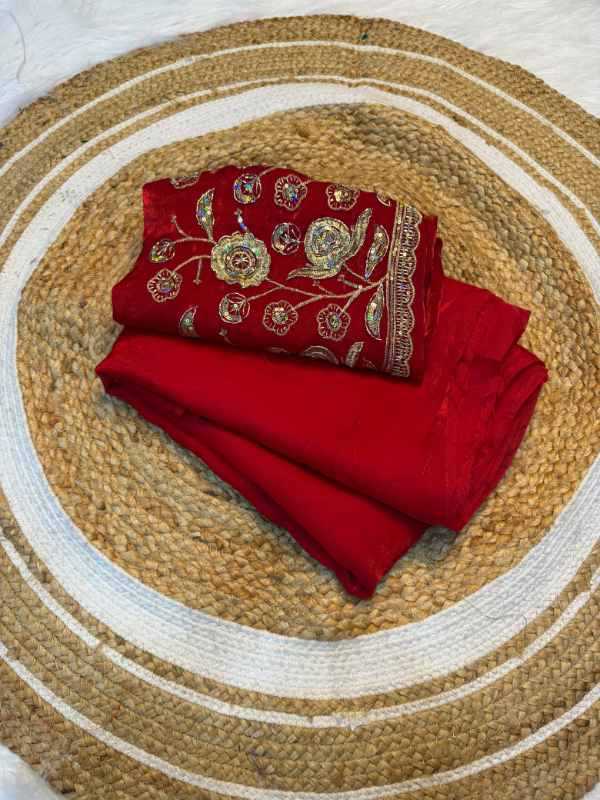 Sou Space Silk Designer Saree